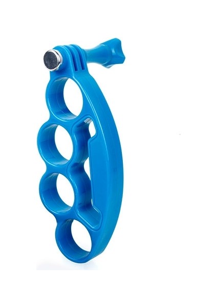 HR239 Knuckles Parmakları Gopro Için Başparmak Vida ile Kavruyor (Mavi) (Yurt Dışından)