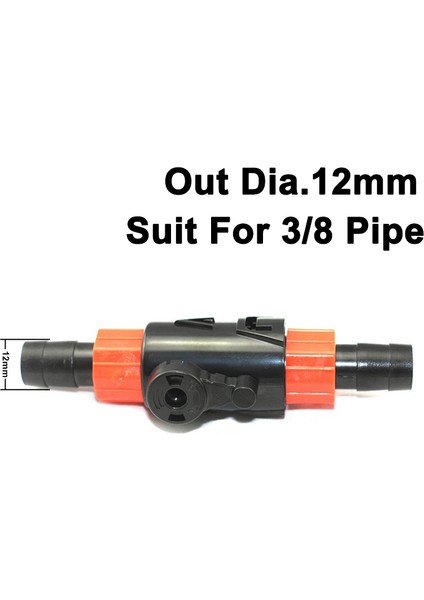 12 mm Tarzı Nuonuo Iyi Su Giriş Çıkış Kontrol Valfi mm Hortum Bağlantıları Filtre Akış Ayar Anahtarı Akvaryum Aksesuarları (Yurt Dışından)