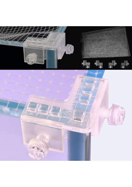 1 Metre Net 4 Klip Stili Vastocean Zıplayan Balıkları Engelleyen Özel Yapım Ağ Kapak Balık Tankı Kapak Akvaryum Bölücü (Yurt Dışından) fırsatları