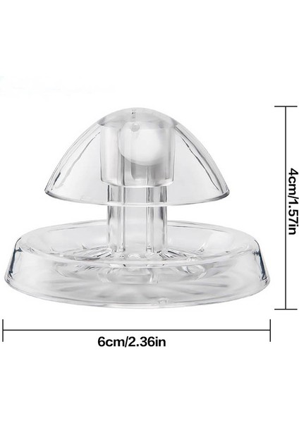 6cm Tarzı Akvaryum Balık Bitkili Şeffaf Tank Salyangoz Tuzak Yakalayıcı Bitkiler Planaria Zararlı Yakalayıcı Sülük Kutusu Çevre Temizleme Aracı cm (Yurt Dışından)