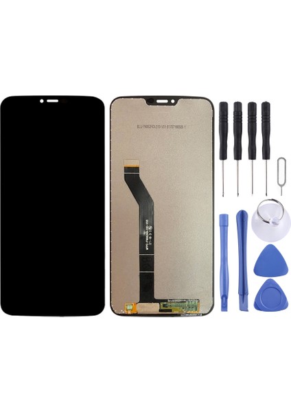 Motorola Moto G7 Power Için Tft LCD Ekran, Sayısallaştırıcılı Ab Versiyonu Tam Embly (Siyah) (Yurt Dışından)