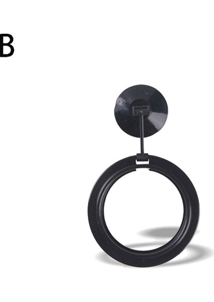 B Tarzı Zrdr Akvaryum Yüzük Balık Tankı Istasyonu Yüzen Yiyecek Tepsisi Kare Daire Aksesuarı Su Bitkisi Batıklığı Emme Kupası (Yurt Dışından)