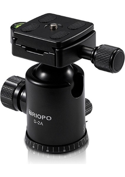 Triopo D-2A 360 Derece Döner Kafa 36MM Top Kafa Tripod (Yurt Dışından)