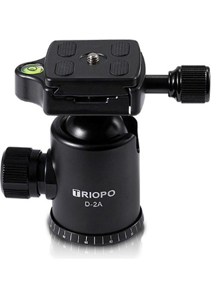 Triopo D-2A 360 Derece Döner Kafa 36MM Top Kafa Tripod (Yurt Dışından)
