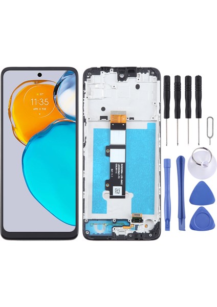 Motorola Moto E32S Için Çerçeveli LCD Ekran (Yurt Dışından)