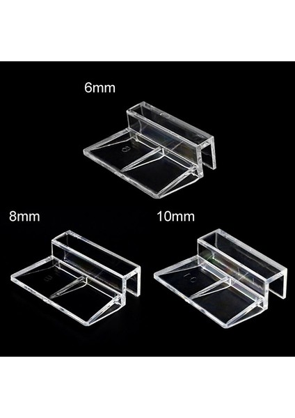 8mm Tarzı Balık Tankı Akrilik Klips Kapağı Destek Tutucu Braketi Kelepçe Standı Akvaryum Malzemeleri (Yurt Dışından) modelleri