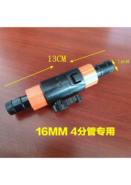16MM Tarzı Yeni Akvaryum Balık Tankı Gaz Kelebeği Su Hortumu Akış Kontrol Anahtarı (Yurt Dışından)