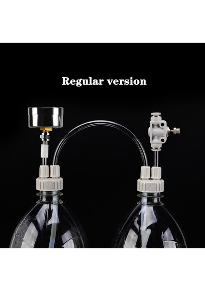 No.1 Tarzı Akvaryum Bitkili Tank Co2 Jeneratör Sistemi Seti Basınç Göstergesi Hava Akış Ayar Ventili Co2 Valfı Difüzörü (Yurt Dışından)