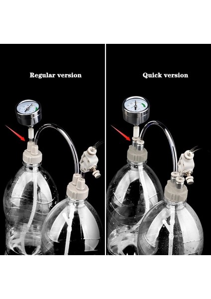 No.1 Tarzı Akvaryum Bitkili Tank Co2 Jeneratör Sistemi Seti Basınç Göstergesi Hava Akış Ayar Ventili Co2 Valfı Difüzörü (Yurt Dışından) indirimleri