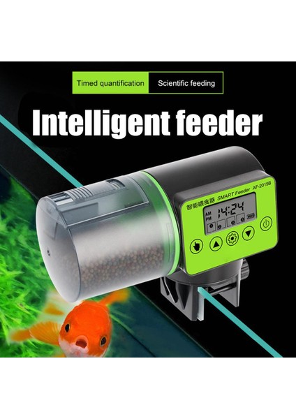 B Tarzı Otomatik Balık Yemleyici LCD Gösterge Zamanlayıcı Akvaryum Aksesuarları Balık Tankı Otomatik Zamanlama Yem Dağıtıcısı Otomatik Balık Besleyici (Yurt Dışından) fiyatları