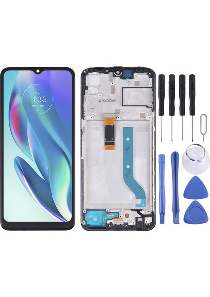 Motorola Moto G50 5g Sayısallaştırıcı Için Tft LCD Ekran Çerçeve ile Tam Yerleştirme (Yurt Dışından)