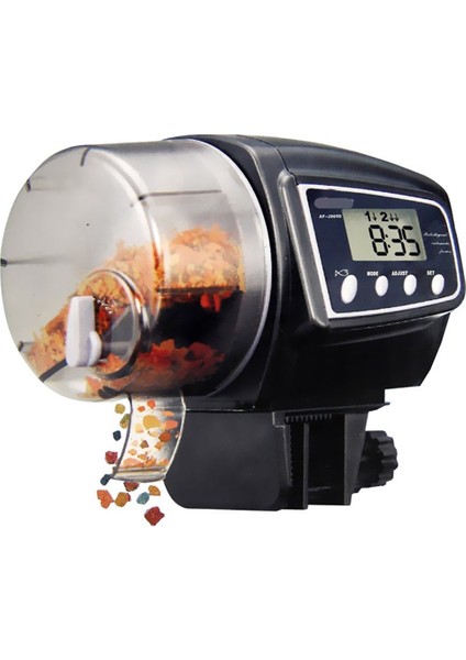 AF2009D Stili Akvaryum Balık Tankı Havuz Duvara Monte LCD Ekran Zamanlama Otomatik Balık Yem Dispanseri Balık Akvaryum Aksesuarları (Yurt Dışından) fırsatları