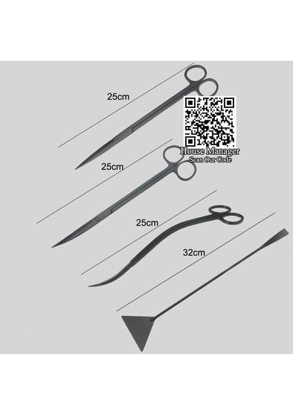 Dalga Makas Stili 48 cm Uzunluğunda Akvaryum Tankı Su Çim Aracı Akvaryum Veya Cımbız Çakıl Düzleştirici Paslanmaz Çelik Su Ürünü Akvaryum Bakımı Için (Yurt Dışından) indirimleri