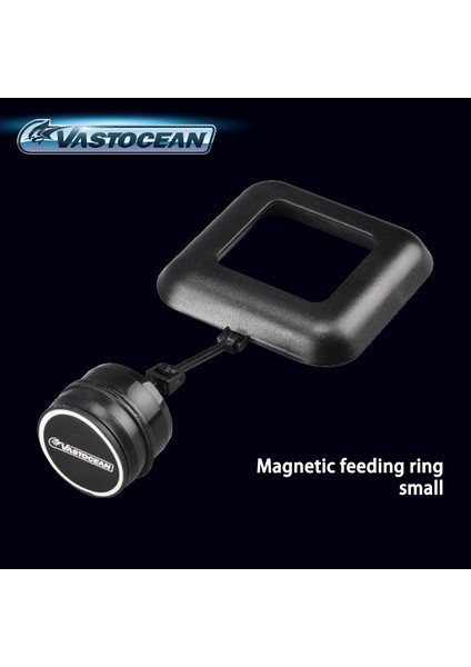 Manyetik Besleme Halkası Stili Vastocean Akvaryum Donmuş Kırmızı Solucan Kupası Manyetik Cam Kalınlığı Için Tutucu (Yurt Dışından)