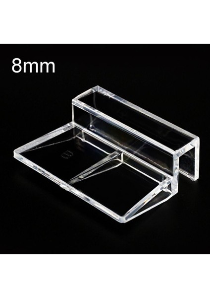 8mm Tarzı Balık Tankı Akrilik Klips Kapağı Desteği Tutucu Kelepçe Standı Akvaryum Malzemeleri (Yurt Dışından)