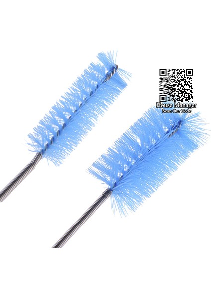 Yeşil Stil Su Filtre Pompası Için 155CM Uzunluğunda Akvaryum Temizleme Fırçası, Paslanmaz Çelik Esnek Temizleyici Aracı Boru Hortum Çift Yıkama (Yurt Dışından) modelleri