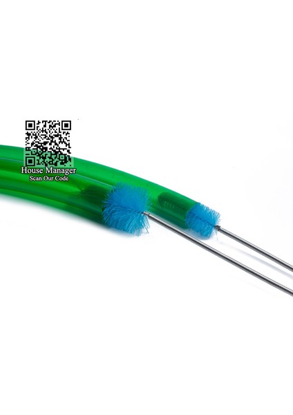 Yeşil Stil Su Filtre Pompası Için 155CM Uzunluğunda Akvaryum Temizleme Fırçası, Paslanmaz Çelik Esnek Temizleyici Aracı Boru Hortum Çift Yıkama (Yurt Dışından) fırsatları