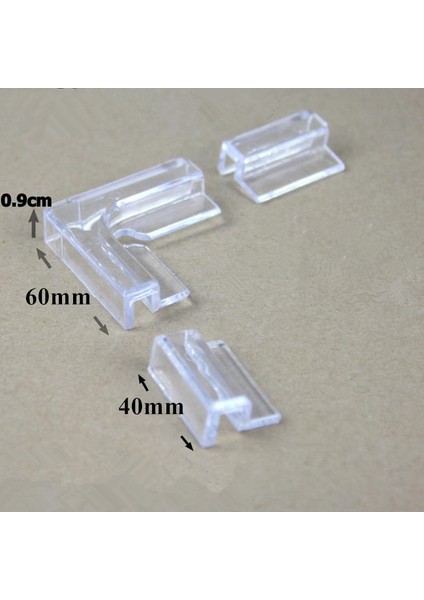 3 Adet Tarzı 12 mm 3 Parça Akvaryum Cam Koruma Köşesi Balık Tankı Cam Kapak Akrilik Klips Güçlü Destek Tutucu Cam (Yurt Dışından)