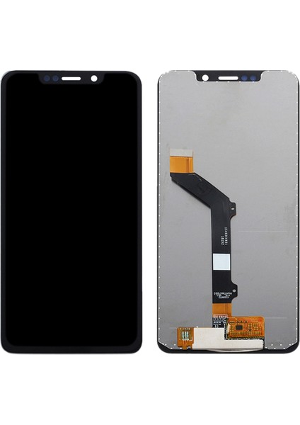 Motorola One (P30 Play) Için Digitizer Tam Yerleştirmeli Tft LCD Ekran (Siyah) (Yurt Dışından)