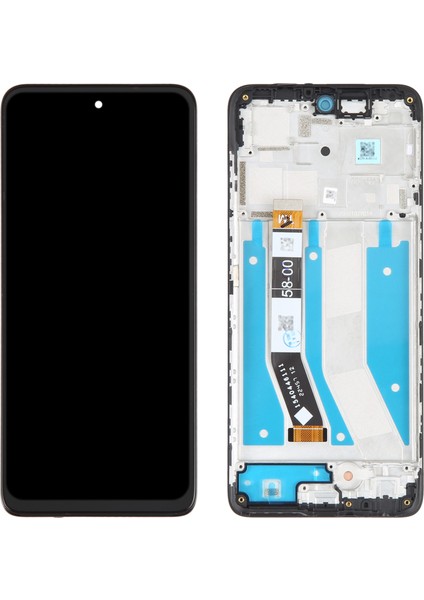 Motorola Moto G73 Için Çerçeveli LCD Ekran Motorola Moto G73 Için (Orijinal) (Yurt Dışından)