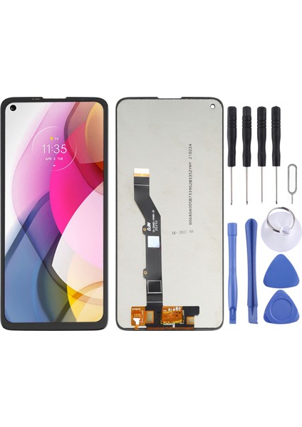 Motorola Moto G Stylus (2021)XT2115 Için Digitizer Tam Yerleştirmeli Tft LCD Ekran (Yurt Dışından)