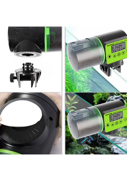 Beyaz Stil Otomatik Balık Yemleyici Elektrikli Akvaryum Yem Dağıtıcı TUE88 (Yurt Dışından) indirimleri