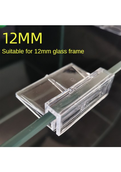 12MM Tarzı 4 Adet Balık Akvaryumu Balık Tankı Akrilik Kelepçe Cam Kapağı Destek Tutucuları mm Akvaryum Aksesuarları (Yurt Dışından)
