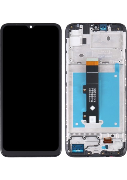 Motorola Moto E20 Sayısallaştırıcı Için Tft LCD Ekran Çerçeve ile Tam Yerleştirme (Yurt Dışından)