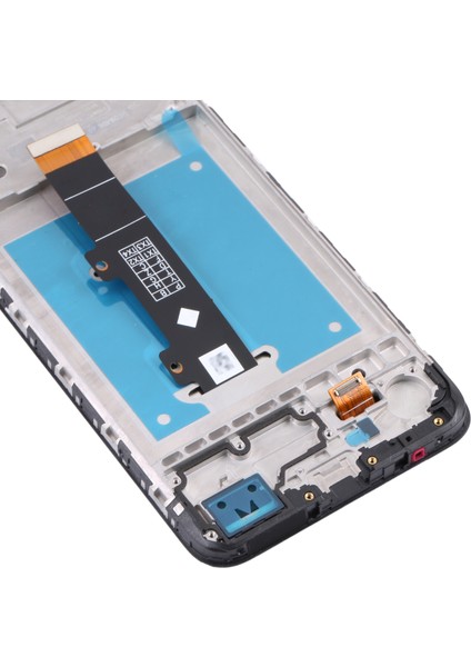 Motorola Moto E20 Sayısallaştırıcı Için Tft LCD Ekran Çerçeve ile Tam Yerleştirme (Yurt Dışından)