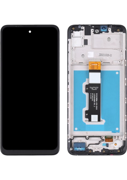 Motorola Moto E40 / E30 Sayısallaştırıcı Için Tft LCD Ekran Çerçeve ile Tam Yerleştirme (Yurt Dışından)