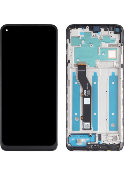 Motorola Moto G9 Plus XT2087-1 Sayısallaştırıcı Için Tft LCD Ekran Çerçeveli Tam Yerleştirme (Siyah) (Yurt Dışından)