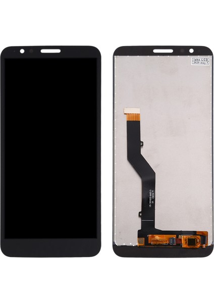 Sayısallaştırıcı Tam Yerleştirmeli Motorola Moto E6 Için Tft LCD Ekran (Siyah) (Yurt Dışından)