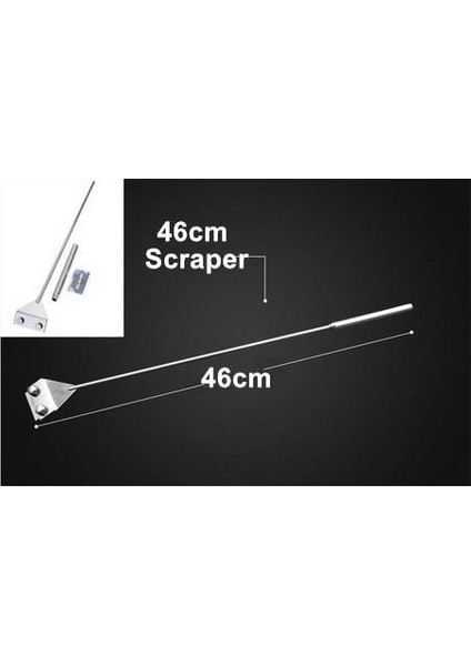 46CM Sıyırıcı Stili 1 Parça Akvaryum Bitki Aracı Düz Veya Kavisli Cımbız Veya Yosun Temizleyici Sucul Temizleyici Balık Tankı Ot Veya Cımbız Temizleme Aracı (Yurt Dışından)