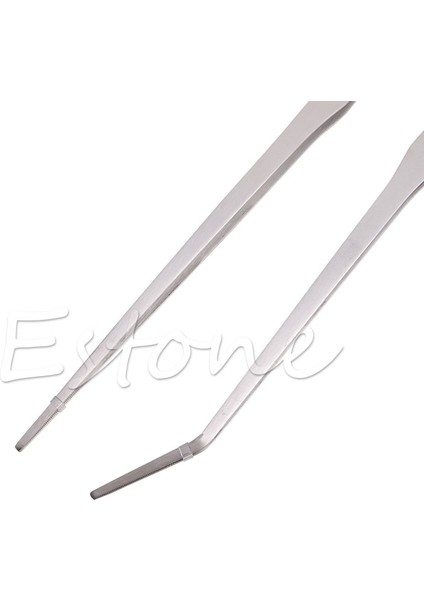 Dirsek Stili 38CM 30 cm Balık Tankı Maşası Akvaryum Paslanmaz Çelik Canlı Bitki Tankı Cımbız G03 Dro (Yurt Dışından)