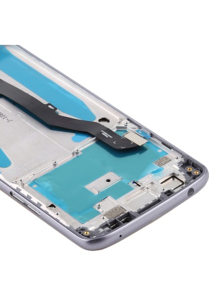 Motorola Moto E5/ G6 Play Için Tft LCD Ekran (Brezilya)Çerçeveli Sayısallaştırıcı Tam Embly (Gri) (Yurt Dışından)