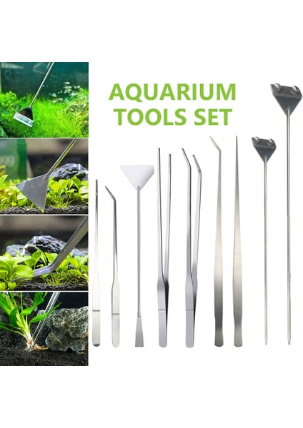 27CM Eğri Cımbız Stili Akvaryum Tankı Akvascape Araçları Akvaryum Veya Cımbız Aracı Paslanmaz Çelik Su Bitkileri Araçları Akvaryum Bakımı Için (Yurt Dışından) fiyatları