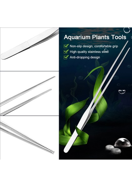 27CM Eğri Cımbız Stili Akvaryum Tankı Akvascape Araçları Akvaryum Veya Cımbız Aracı Paslanmaz Çelik Su Bitkileri Araçları Akvaryum Bakımı Için (Yurt Dışından) modelleri