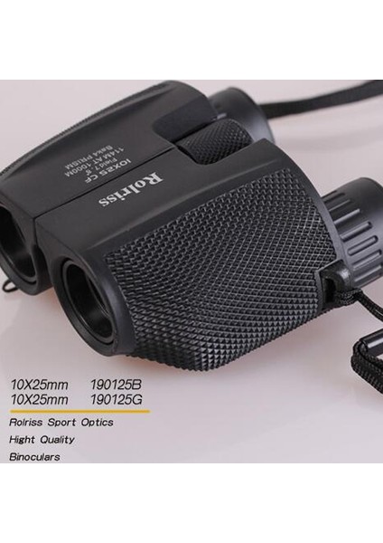 10X25 Açık Spor Dürbün Yüksek Güç Teskopu (Siyah) (Yurt Dışından) indirimleri
