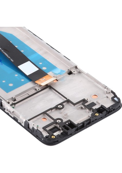Motorola Moto E6 Play Digitizer Için Tft LCD Ekran Çerçeveli Tam Yerleştirme (Siyah) (Yurt Dışından)
