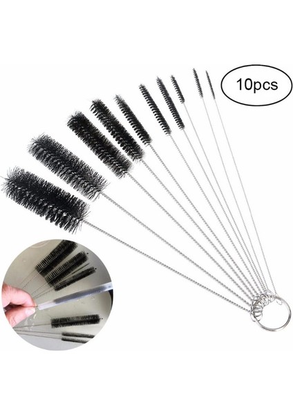 Siyah Stil 20 Santimetre Akvaryum Boru Boru Temizleme Fırçası Paslanmaz Çelik Su Filtresi Hava Tüpü Esnek Tek Uçlu Hortum Akvaryum Aksesuarları (Yurt Dışından) fiyatları