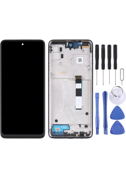 Motorola Moto G 5g Sayısallaştırıcı Için Tft LCD Ekran Çerçeveli Tam Yerleştirme (Mor) (Yurt Dışından)