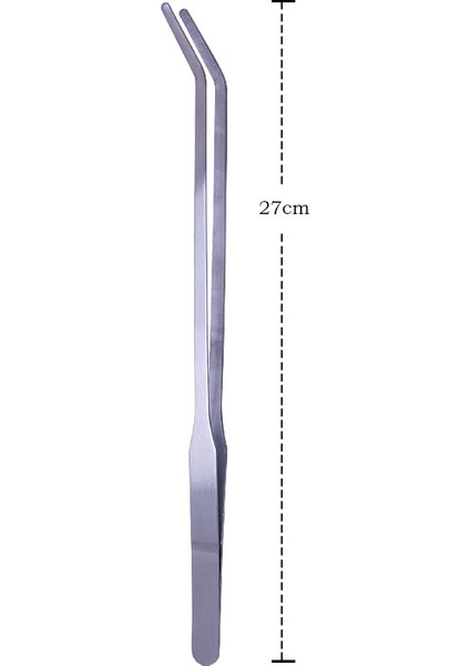 27CM Viraj Stili Akvaryum Araçları Seti Balık Tankı Sucul Bitki Maşası Veya Kaşığı Akvaryum Tankı Aqua Scaping Araçları Paslanmaz Çelik (Yurt Dışından)