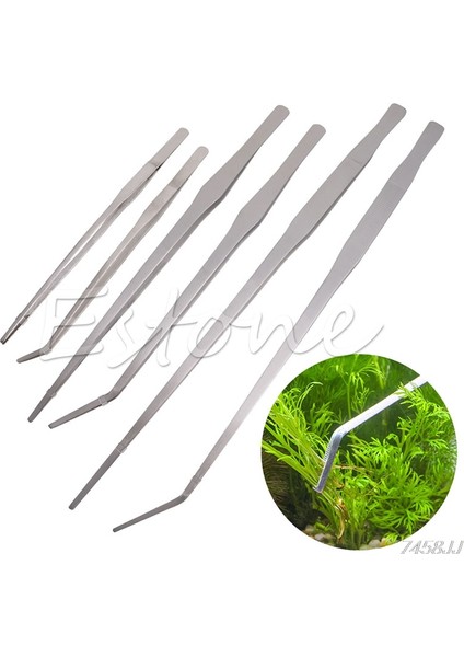 Dirsek Stili 30CM 30 cm Balık Tankı Maşası Akvaryum Paslanmaz Çelik Canlı Bitki Tankı Cımbızı G03 Dro (Yurt Dışından) fiyatları