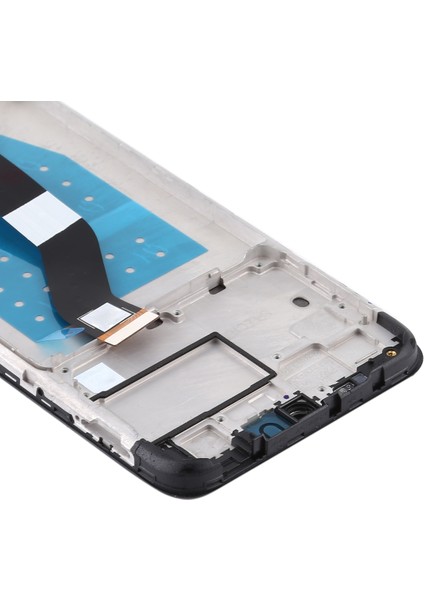 Motorola Moto G8 Güç Sayısallaştırıcı Için Tft LCD Ekran Çerçeveli Tam Yerleştirme (Siyah) (Yurt Dışından)