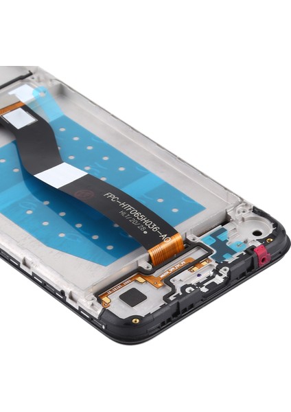 Motorola Moto G8 Güç Sayısallaştırıcı Için Tft LCD Ekran Çerçeveli Tam Yerleştirme (Siyah) (Yurt Dışından)