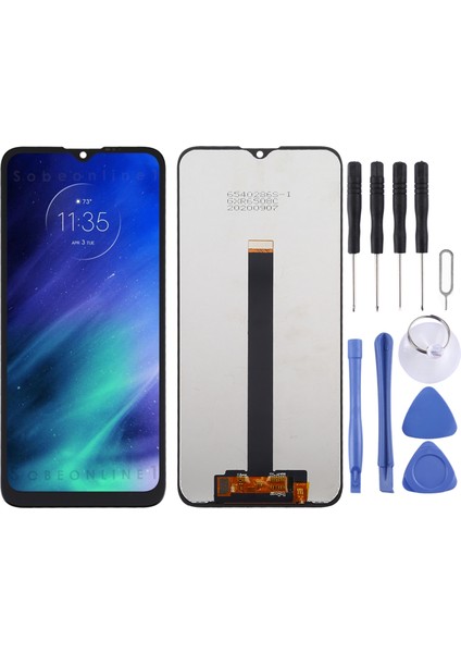 Sayısallaştırıcı Tam Yerleştirmeli Motorola One Için Tft LCD Ekran (Yurt Dışından)