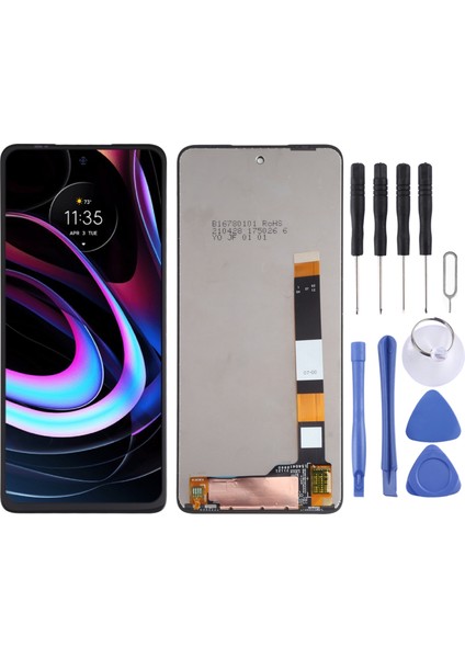 Motorola Edge (2021) Için Sayısallaştırıcı Tam Yerleştirmeli Tft LCD Ekran (Yurt Dışından)