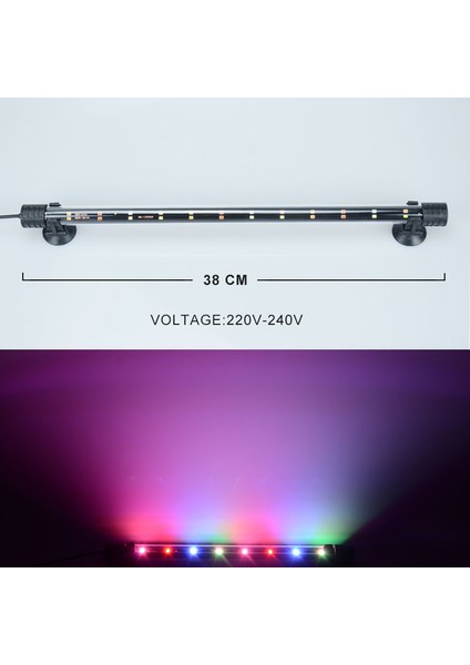 Wb-38çok Renkli Stil Su Geçirmez Sualtı LED Işıklar Sualtı Işık Lambası Akvaryum Aydınlatma - Akvaryum Işığı (Yurt Dışından)