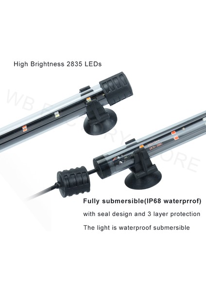 Wb-38çok Renkli Stil Su Geçirmez Sualtı LED Işıklar Sualtı Işık Lambası Akvaryum Aydınlatma - Akvaryum Işığı (Yurt Dışından) indirimleri