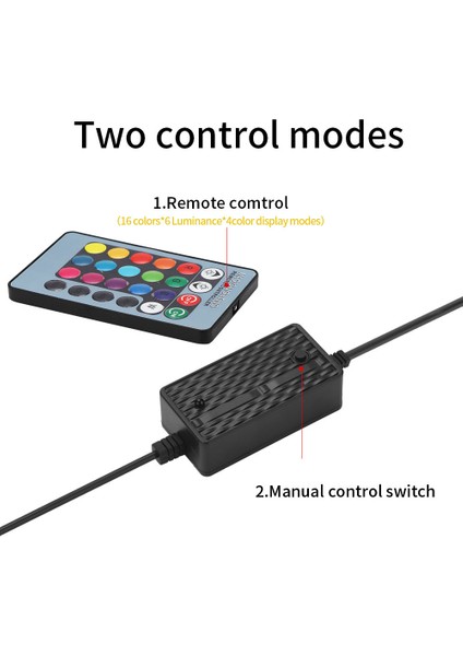 Uk-41.5cm Tarzı LED 7 Renk Değişen Akvaryum Işığ cm Daldırma Hava Kabarcık Lambası Su Bitkisi Işığ Balık Tankı Için (Yurt Dışından) modelleri